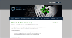 Desktop Screenshot of ethicaladviserscoop.org