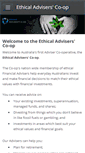 Mobile Screenshot of ethicaladviserscoop.org